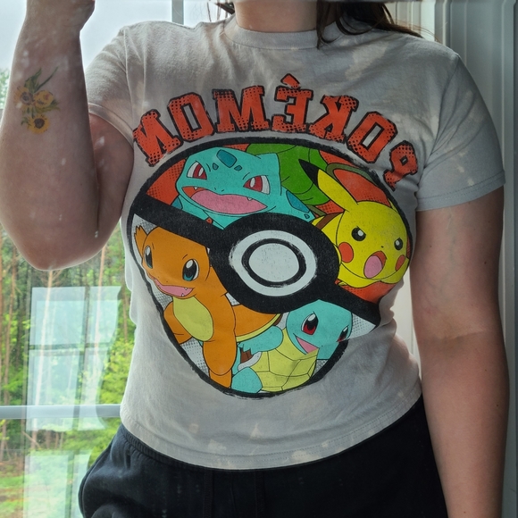 pokemon bleach dye tee - Picture 1 of 2